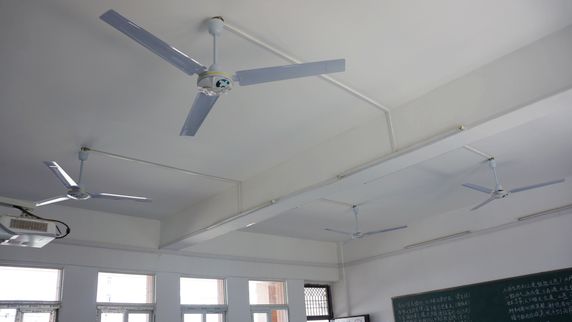 Ceiling Fans Donated by Ambo’s Care for Middle School Students Project